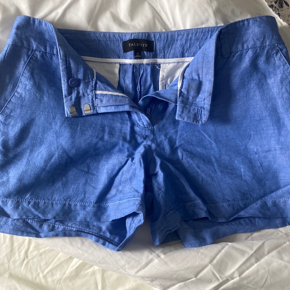 Talbots Linen Shorts